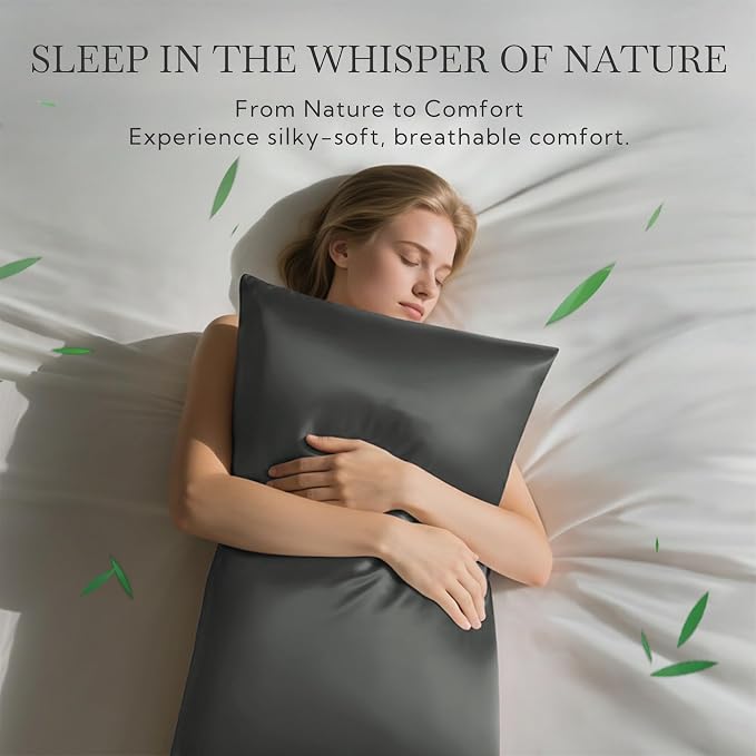 MR&HM Pillow Cases Standard Size, Cooling Pillow Case - Image 2