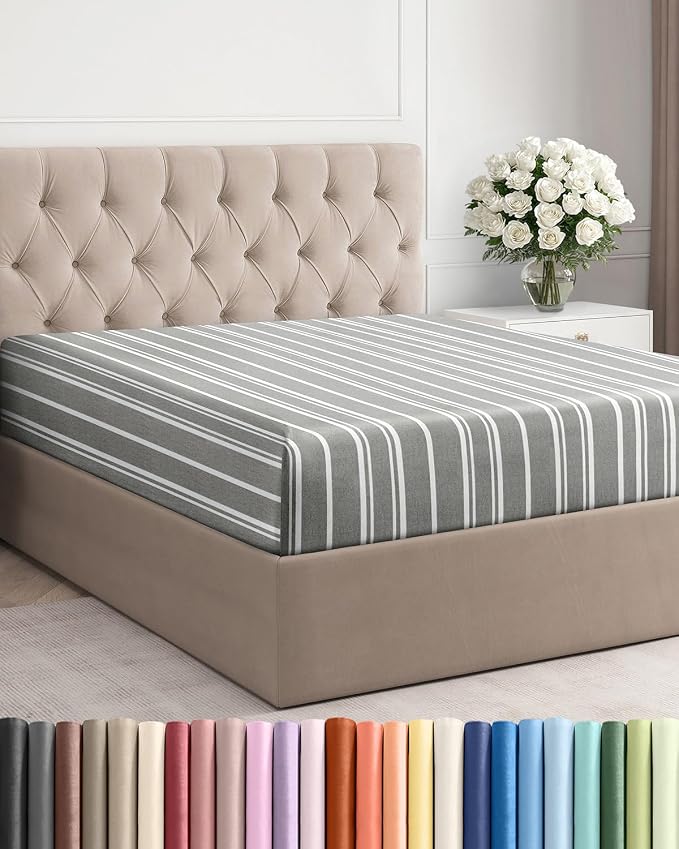 Queen Fitted Bed Sheet by CGKUnlimited