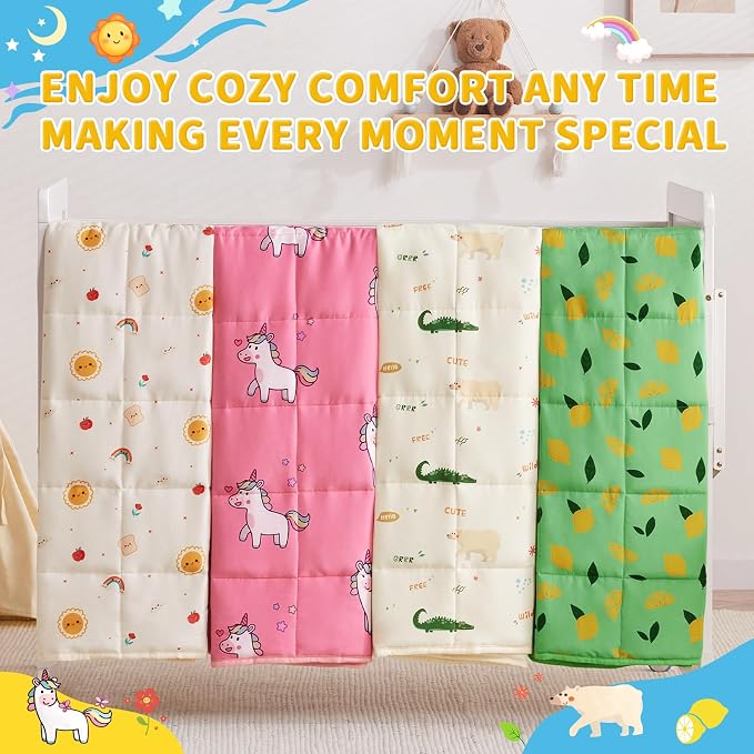 anfie Weighted Blanket Kids Weighted Blanket Cooling Blanket - Image 7