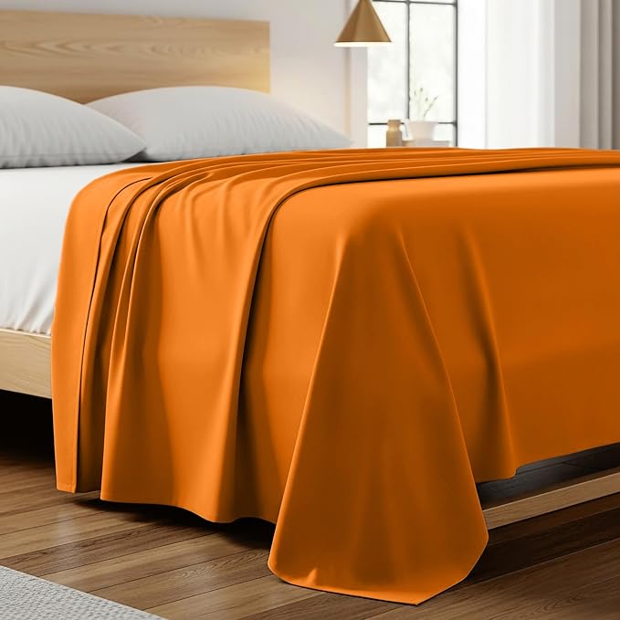 Mellanni Twin Size Flat Sheet by Mellanni