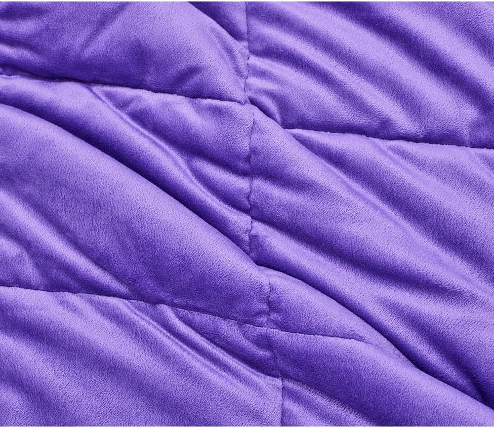 TONGDADA Minky Weighted Blanket | 40''x60'', 10lbs | Cozy and Soft Minky - Image 9