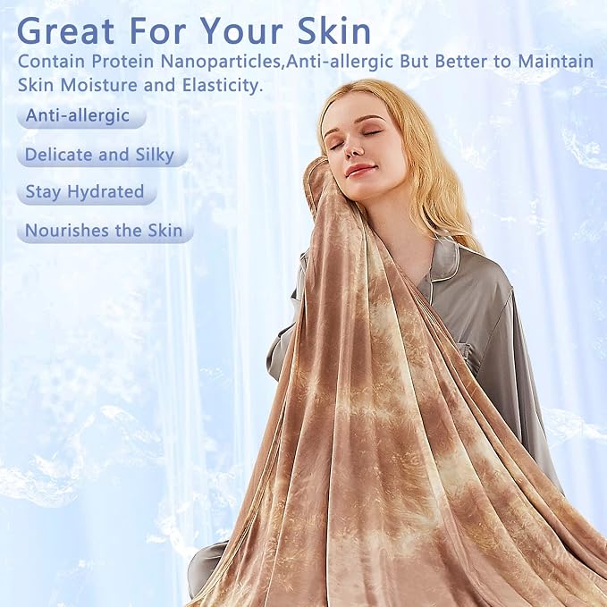 Topcee Cooling Blanket for Hot Sleepers and Night Sweats, 100% Oeko-Tex - Image 2