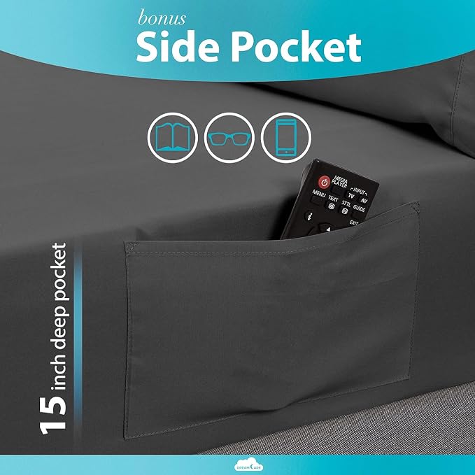 DREAMCARE Twin Fitted Sheet - Image 3