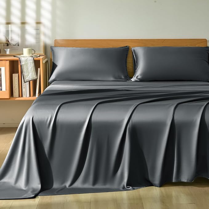 Homiest Cooling Pillow Cases King Size Set of 2, 100% Rayon Derived from Bamboo - Image 7