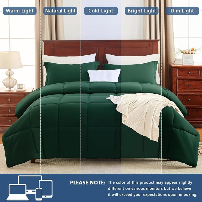 CozyLux Queen Comforter Set - Image 5