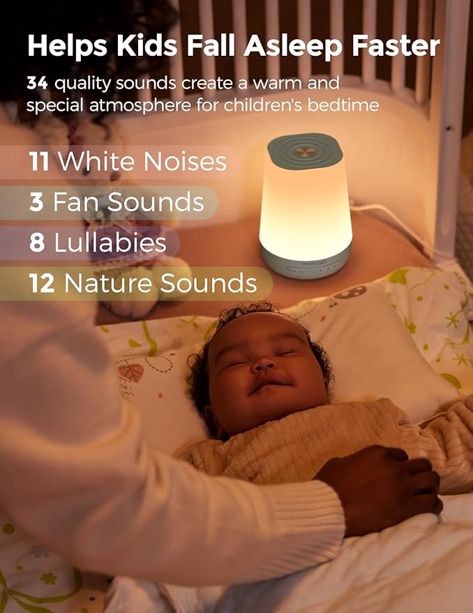 Baby Sound Machine, Momcozy White Noise Machine - Image 6