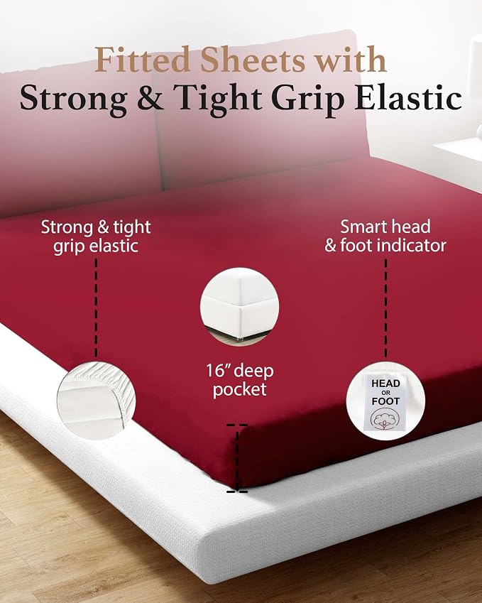 Good Sleep Bedding Twin XL Fitted Sheet - Image 4
