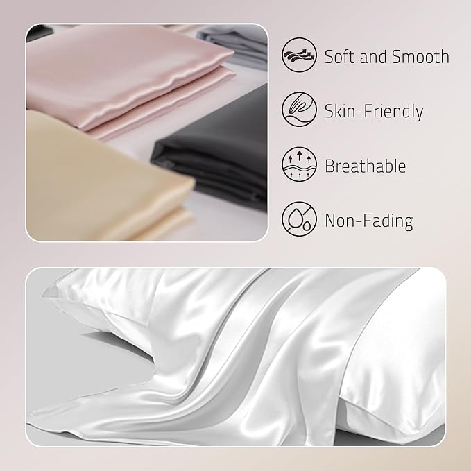Gabire Mulberry Silk Pillowcase - Image 2