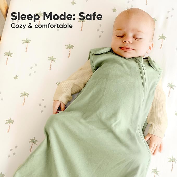 2-Pack Organic Baby Sleep Sacks, 100% Cotton - Image 7