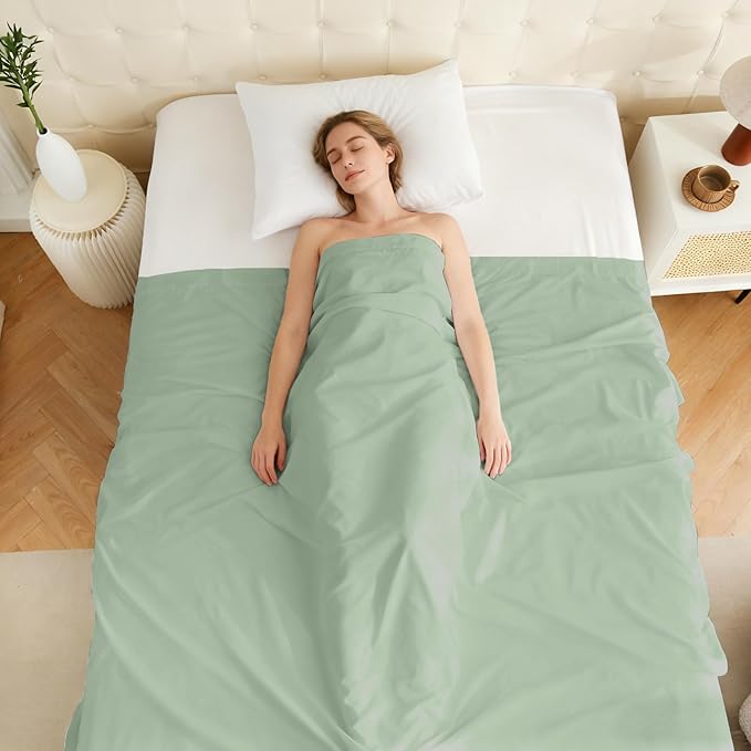 Full Flat Sheet Only, 1 Pack Top Bed Sheets, Soft Breathable Brushed Microfiber - Image 7