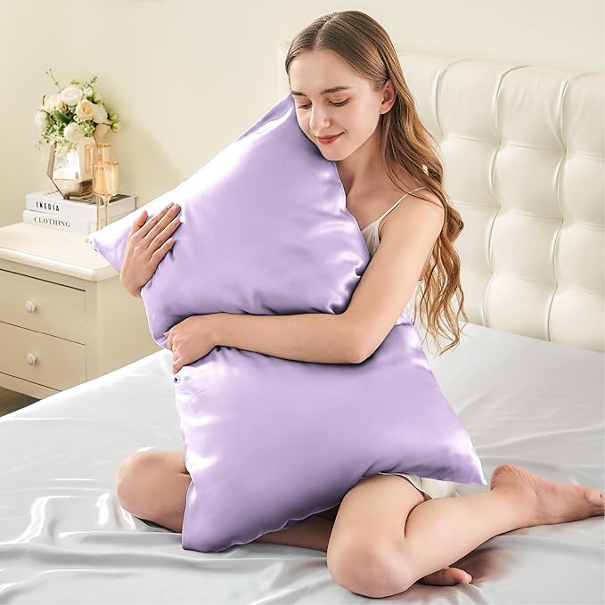 INFIIXSO Mulberry Silk Pillow Case King Size, Silk Pillowcase - Image 3