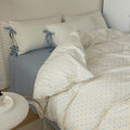 mixinni Blue Floral Duvet Cover Set Twin XL by mixinni