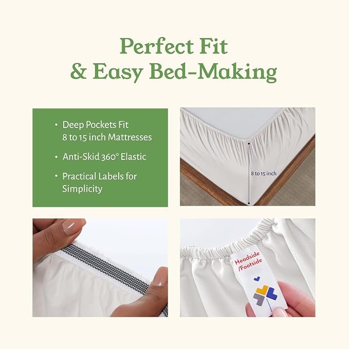 California Design Den Full Size Bed Sheets Set - Image 5