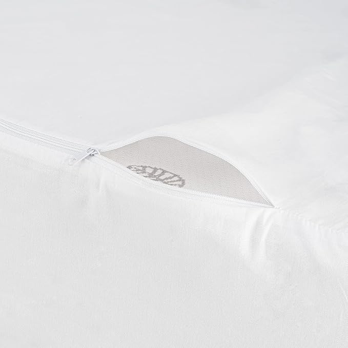 CirclesHome Wedge Pillow Cover 100% Cotton, Zippered Wedge Pillow Case Protector - Image 7