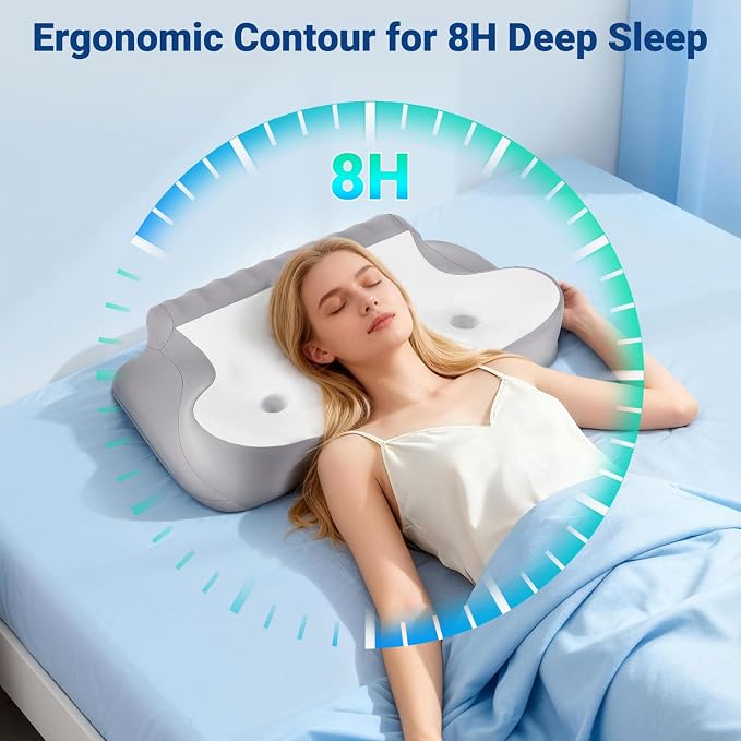 kingotto Cervical Neck Pillow for Pain Relief - Image 9