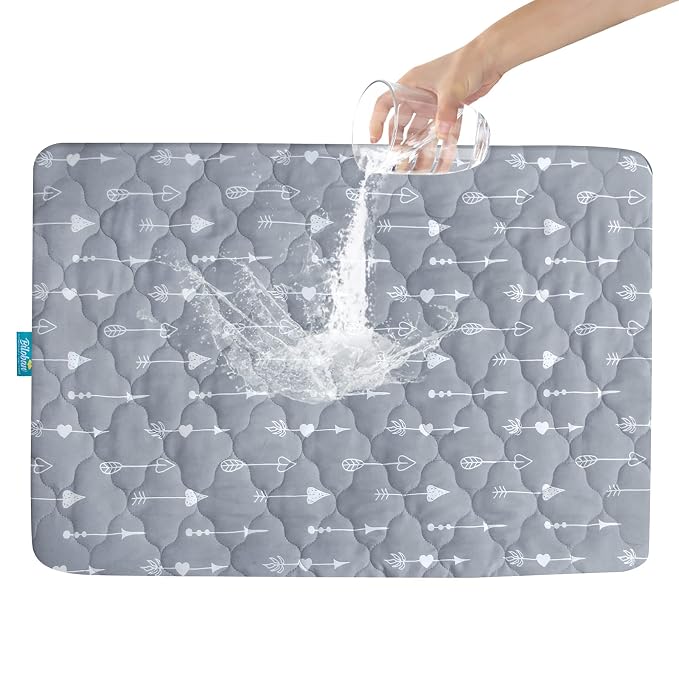 Pack and Play Mattress Protector Sheets Fitted Waterproof Pack and Play by Bilobanbabybedding