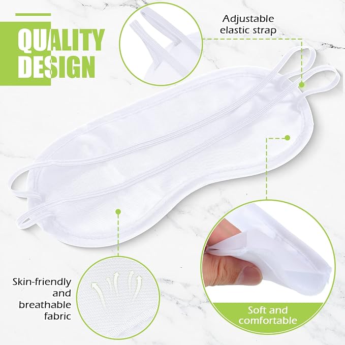Tarpop 200 Pcs Eye Mask Sleeping Blindfold Eye Cover - Image 3