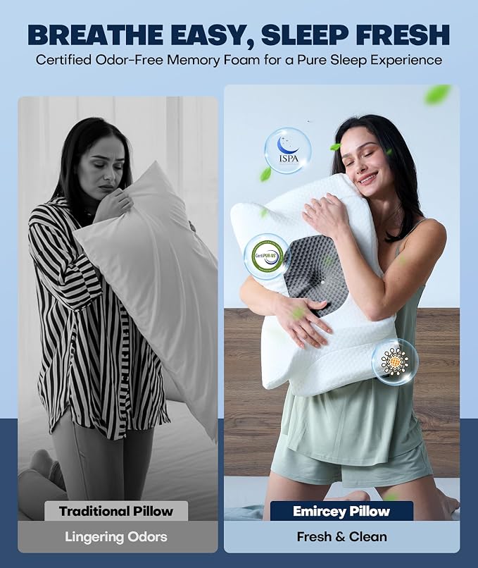 Sleep Doctor Approved Cervical Neck Pillow - Image 6