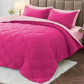 MUXHOMO 7 Pieces Oversized Queen Comforter Set, Reversible Bed in a Bag by MUXHOMO