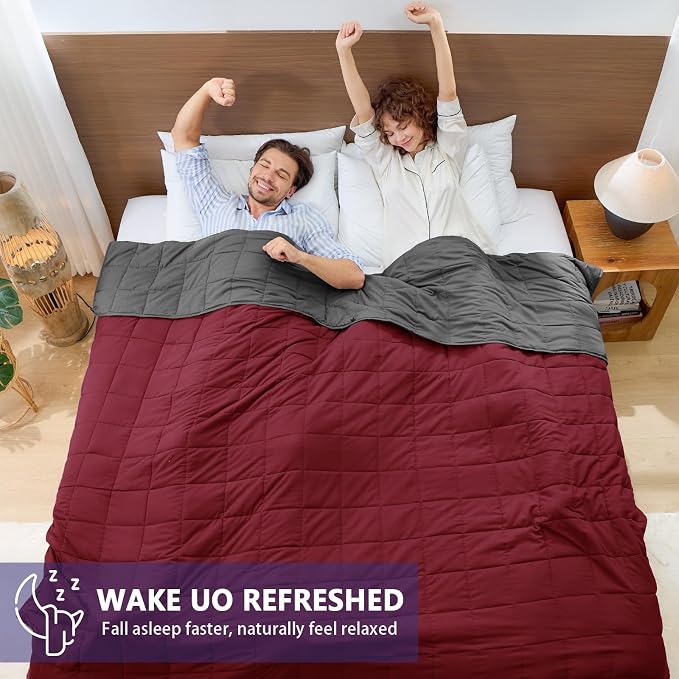 yescool Weighted Blanket for Adults Cooling Heavy Blanket for Sleeping Perfect - Image 5