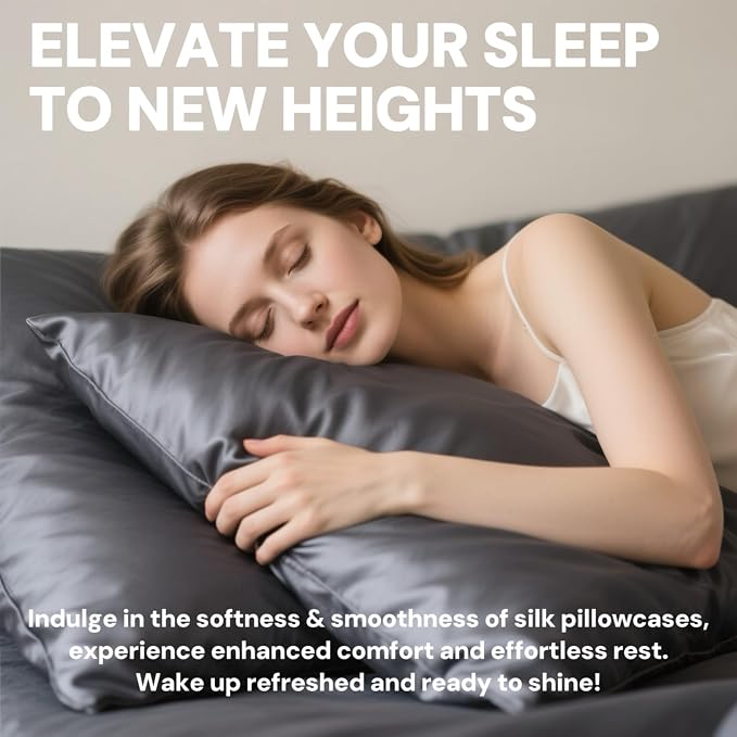 Ravmix 100% Silk Pillow Cases - Image 4