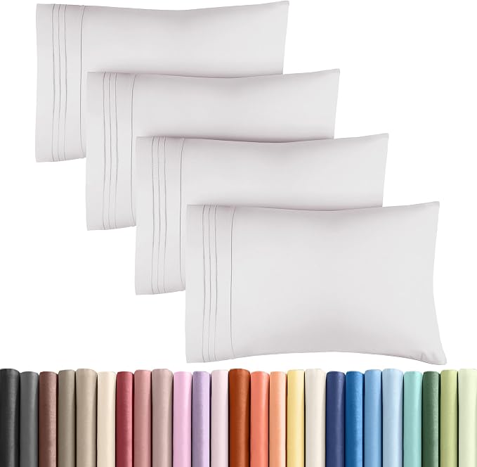 King Pillow Cases Set of 4 by CGKUnlimited