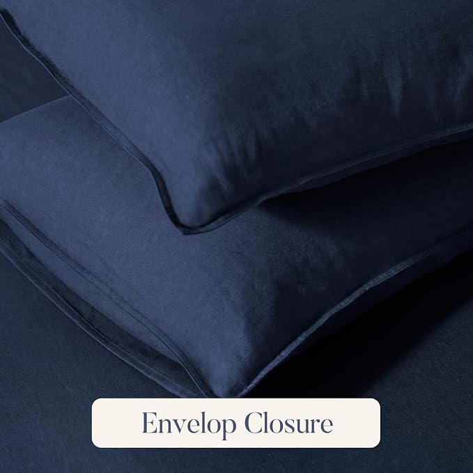 DAPU 100% Linen Duvet Cover Set - Image 5