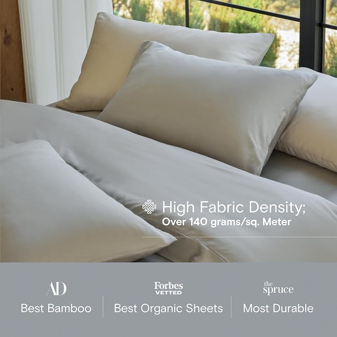 DOZ Sheet Set, 100% Viscose derived from Bamboo, Organically Grown, Buttery Soft - Image 4
