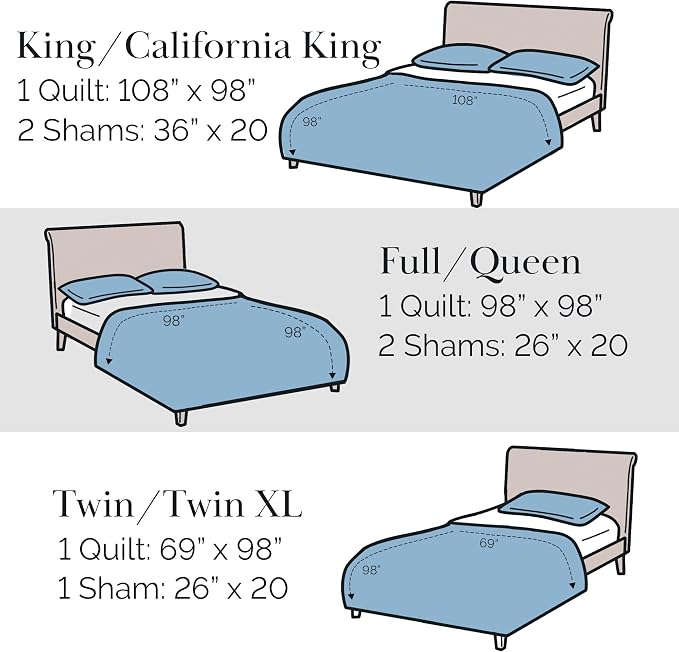 Southshore Fine Living, Inc. Full/Queen Quilt Bedding Set, Microfiber Quilts - Image 8