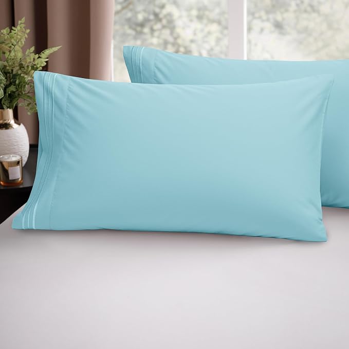 Elegant Comfort Luxury Ultra-Soft 2-Piece Pillowcase Set - Image 2