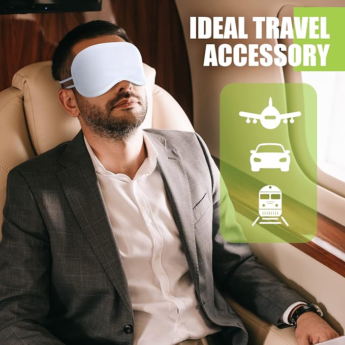 Tarpop 200 Pcs Eye Mask Sleeping Blindfold Eye Cover - Image 5