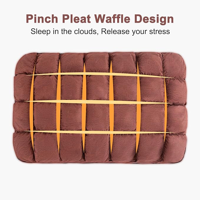 YOUR MOON Fluffy Support Bed Pillow King Size, Super Soft Premium Down - Image 5