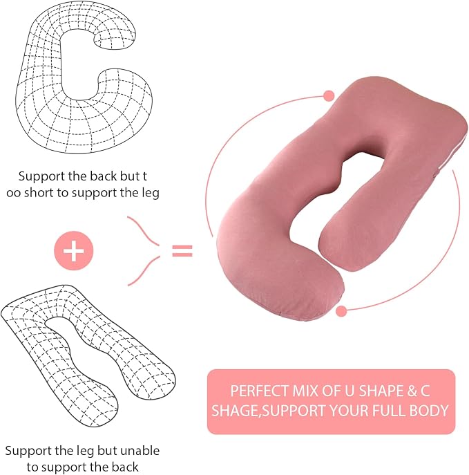 BATTOP Pregnancy Pillow for Sleeping, Maternity Pillow - Image 6