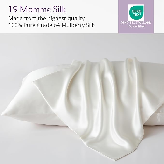 Mulberry Park 100% Silk Pillowcase - Image 2