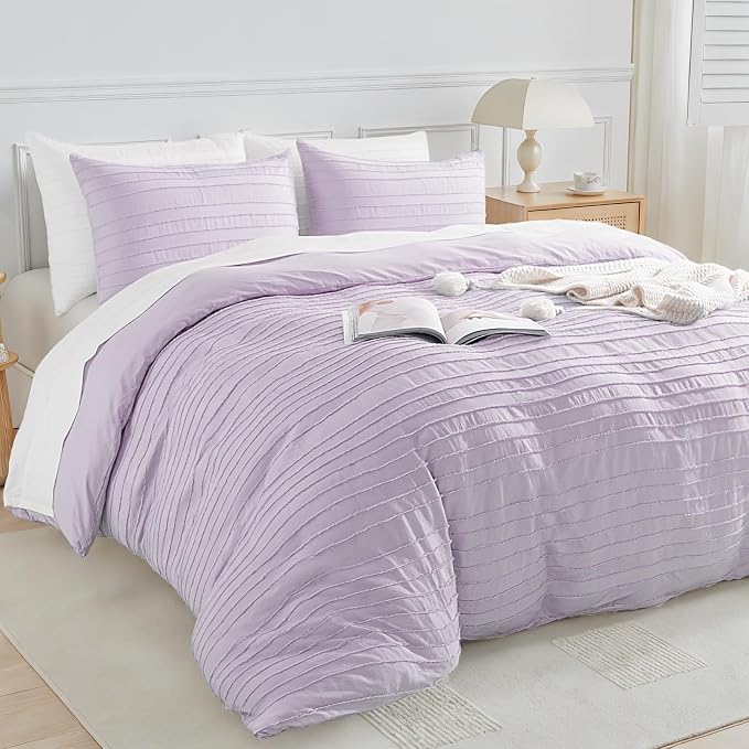 NEXHOME PRO Duvet Cover, 3 Pieces Boho Tufted Duvet Cover Set, Soft and - Image 2