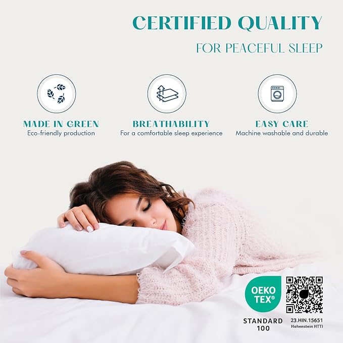 XOOX Linen Egyptian Cotton Sheets King Size - Image 5