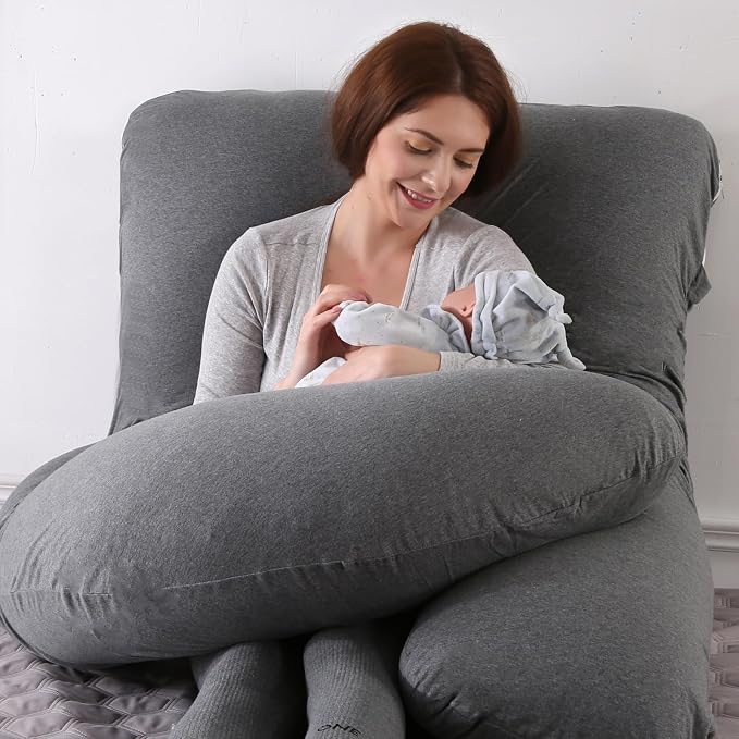 BATTOP Pregnancy Pillow for Sleeping, Full Body Pillow for Pregnancy Women - Image 2