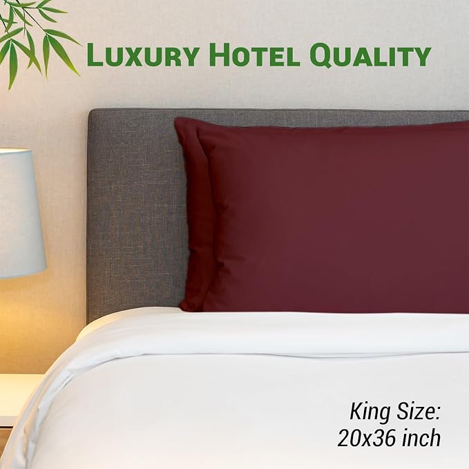 Gogreen Bamboo Rayon Waterproof Pillow Protector, Breathable Pillow Cover - Image 7