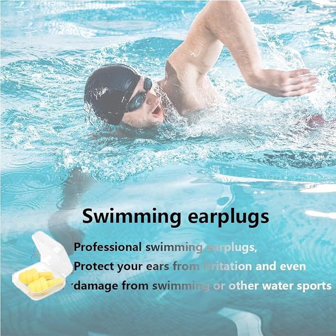 Ear Plugs, 8 Pairs Reusable Earplugs - Image 6