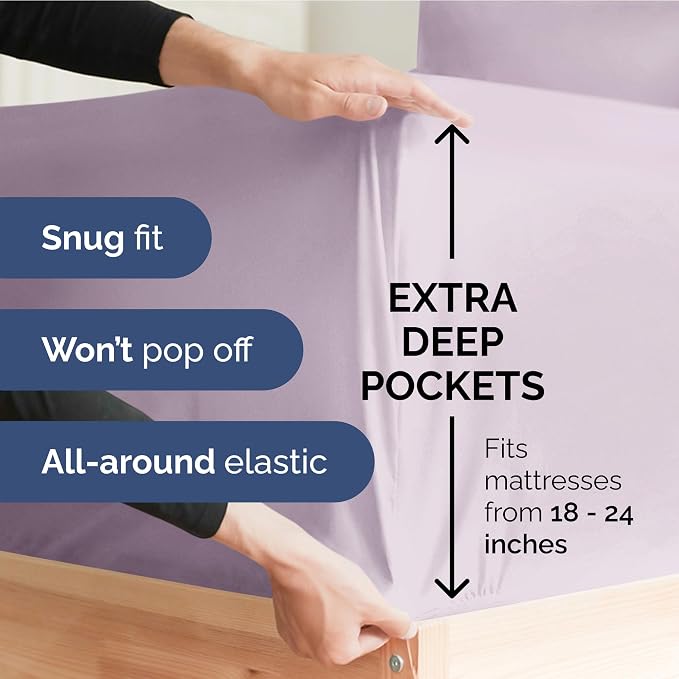 Extra Deep King Sheet Set - Image 3
