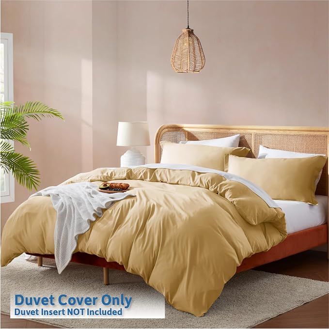 Nestl Camel Gold Duvet Cover King Size - Image 2
