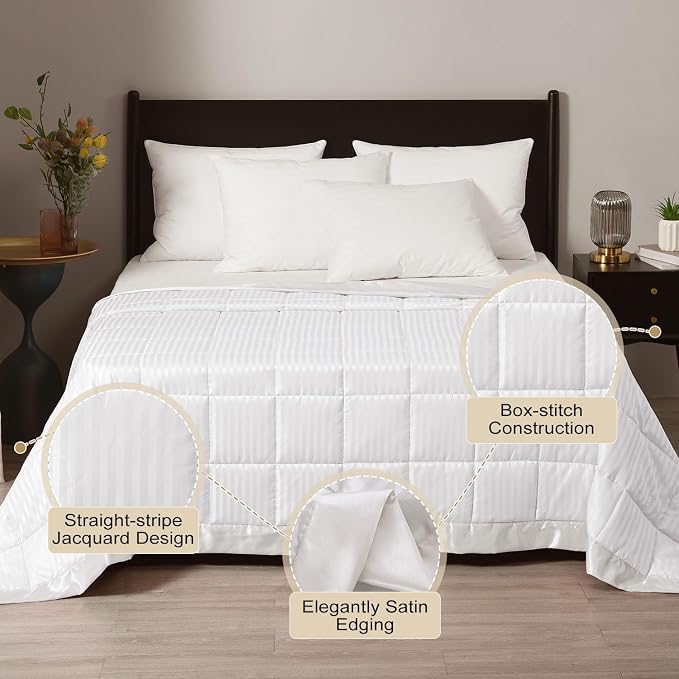 downluxe Weighted Blanket King Size, 18 lb Weighted Blanket - Image 2