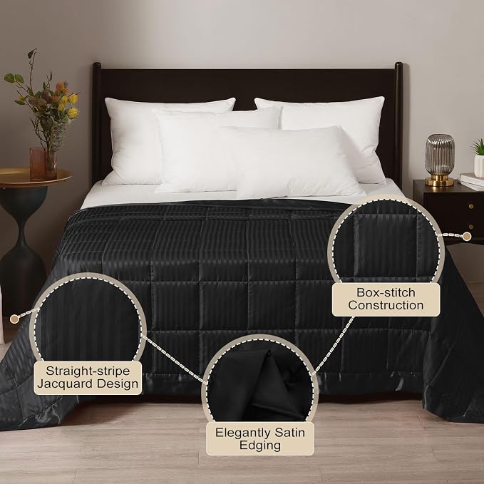downluxe Weighted Blanket King Size, 18 lb Weighted Blanket - Image 2