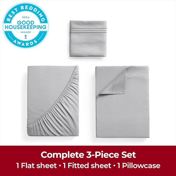 Mellanni Extra Deep Twin XL Sheets - Image 4
