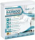 PlushDeluxe Premium Bamboo Mattress Protector – Twin Size, Waterproof, & Ultra by PlushDeluxe