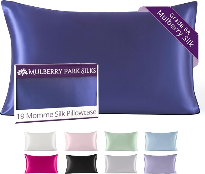 Mulberry Park 100% Silk Pillowcase by MulberryParkSilks