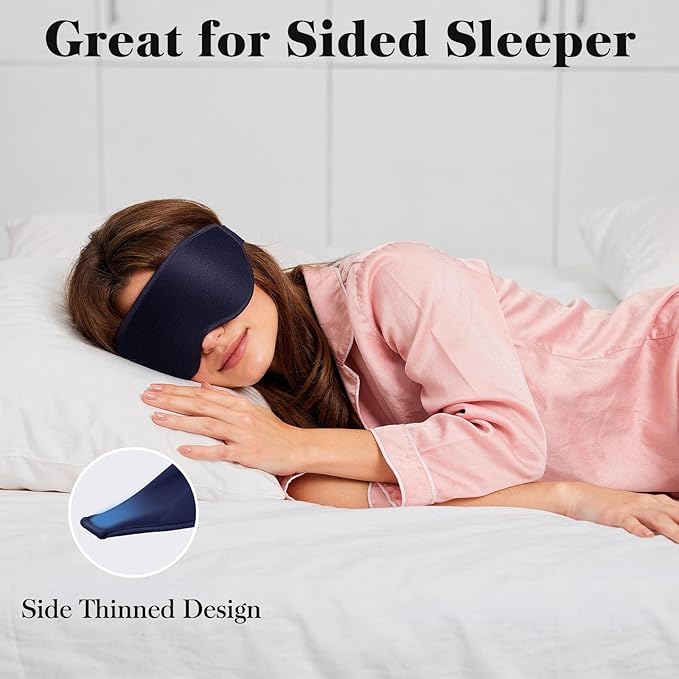 Fygrip 3D Eye Mask Sleep Mask for Men & Women, 100% Pressure-Free & Light - Image 6