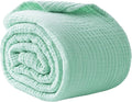 100% Cotton Muslin Blanket Queen 90" x 90", Breathable and Lightweight Cotton by Kozyhvn