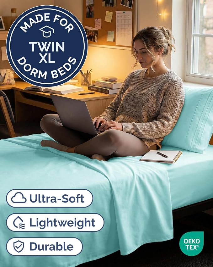 Twin XL Size 3 Piece Sheet Set - Image 2