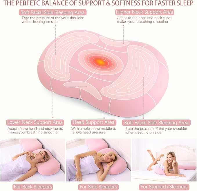 KEEPMOV Cervical Memory Foam Pillow: Neck Pillows - Image 2